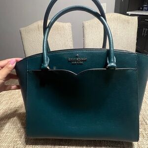 Kate Spade Deep Teal Satchel